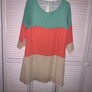 Lulu’s color block dress
